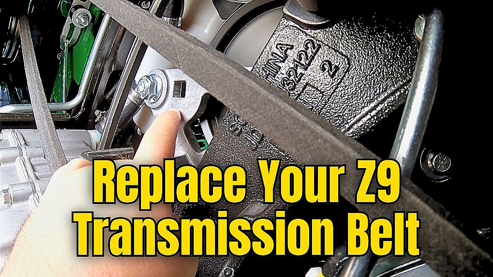 How to Inspect and Replace the Transmission Belt on a John Deere Z9 ' Thumbnail'
